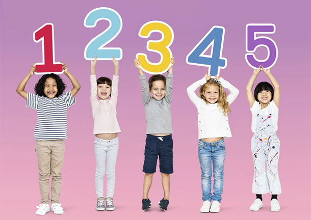 Matematica per bambini di 5 anni